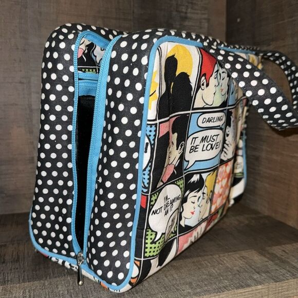 CARTOON Bag- made by Once Upon a Rose-Rare-‎ Unique - Picture 4 of 14